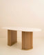 Mesa de comedor Malmo natural