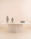 Mesa de comedor Cruz White (microcemento)