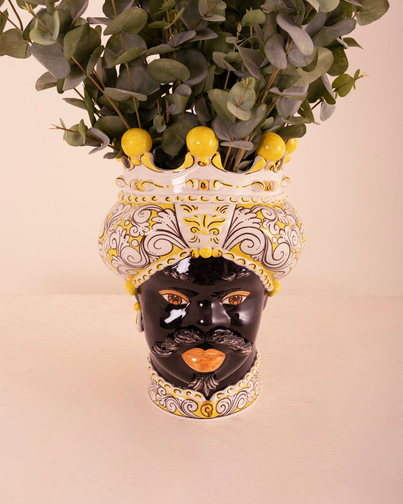 Florero Head amarillo