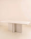 Mesa de comedor Cruz White (microcemento)