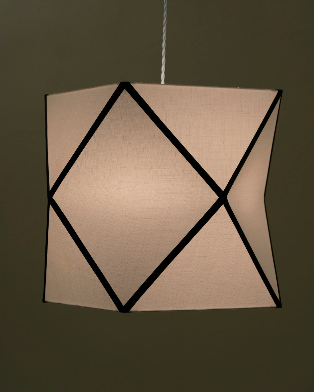 Lámpara de techo Origami Blanca