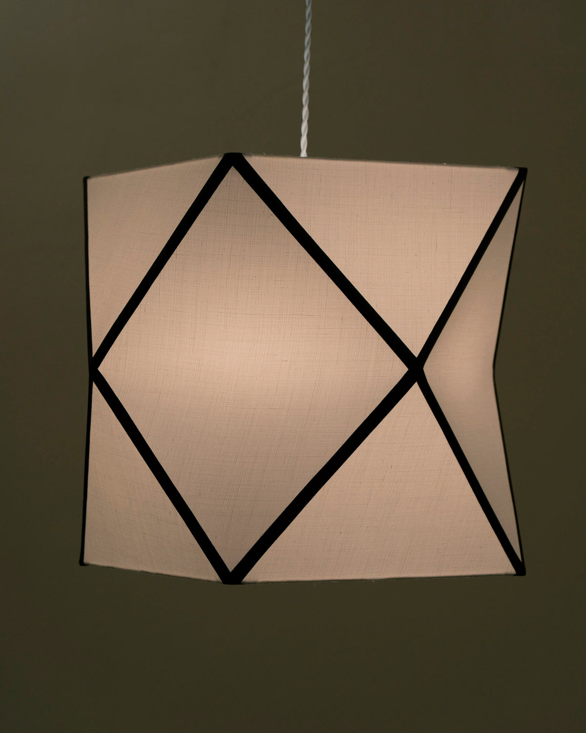 Lámpara de techo Origami Blanca