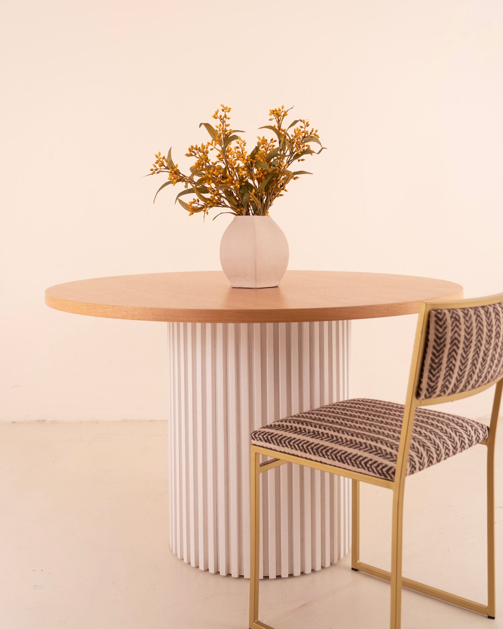 Mesa de comedor Malmo natural (madera)