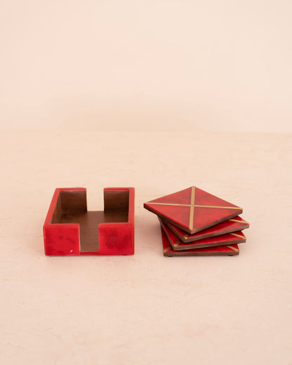 Posavasos Red