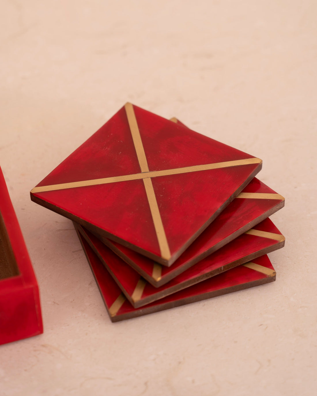 Posavasos Red
