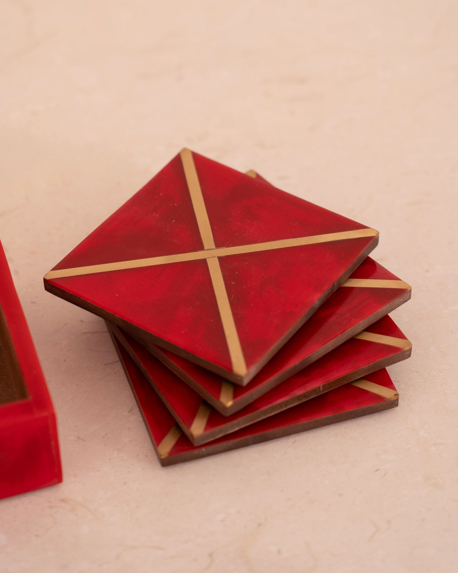 Posavasos Red