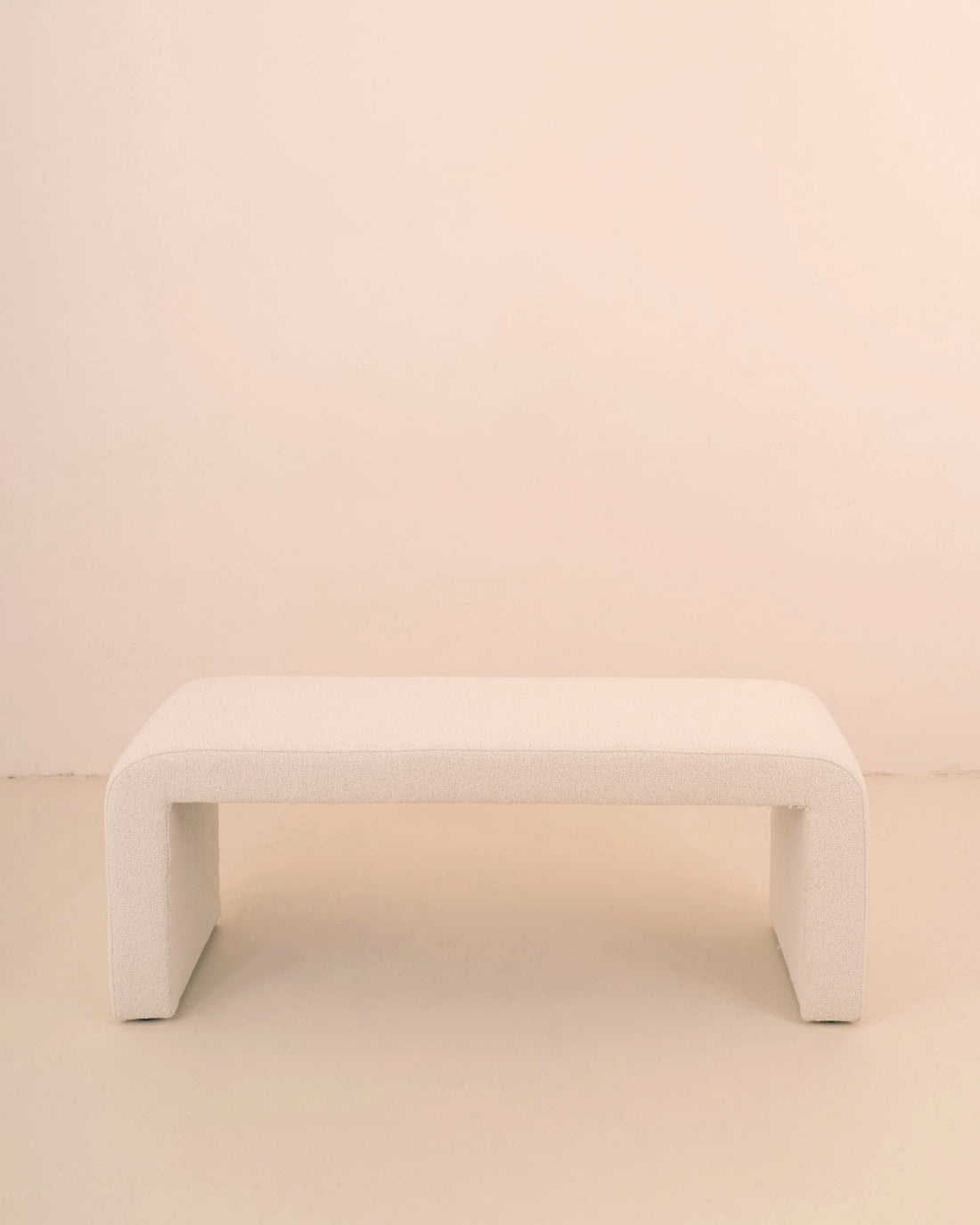Banco Curva Blanco