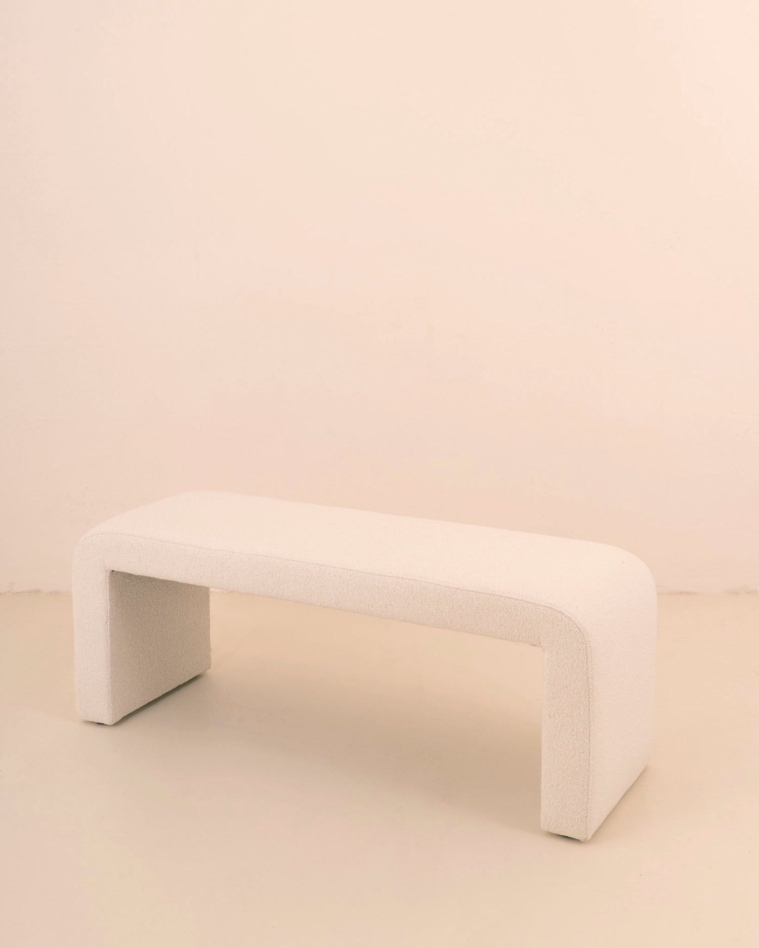 Banco Curva Blanco