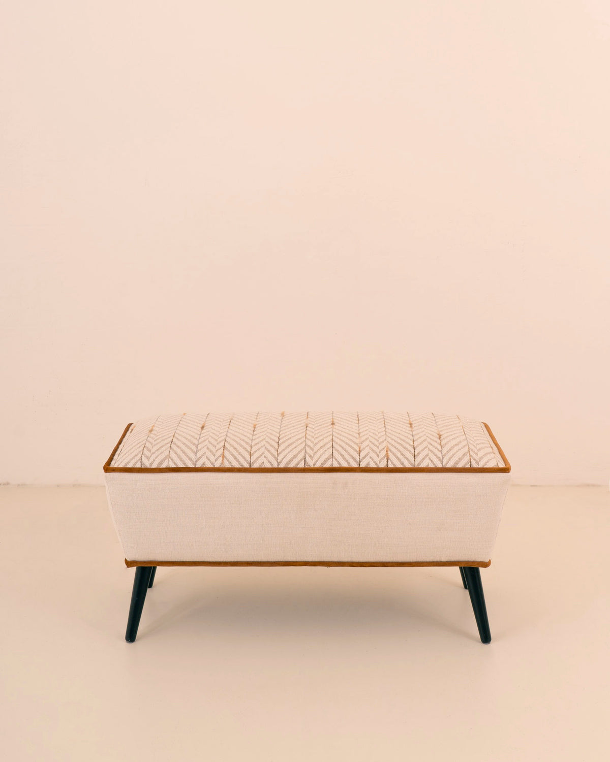 Banco Trapecio Espiga Beige
