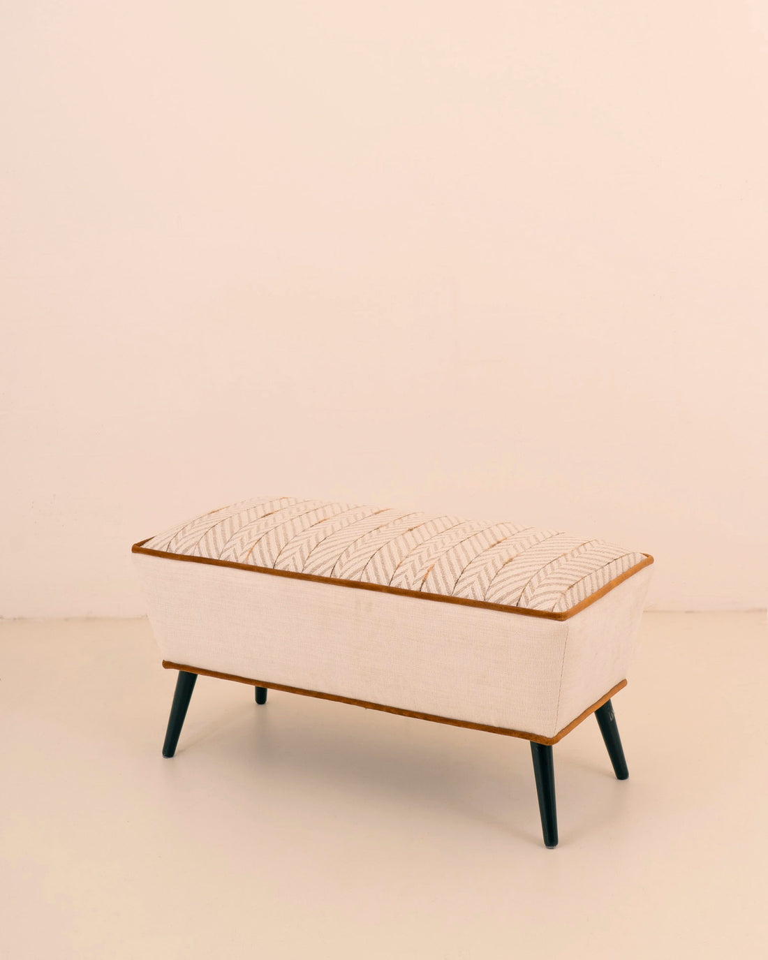 Banco Trapecio Espiga Beige