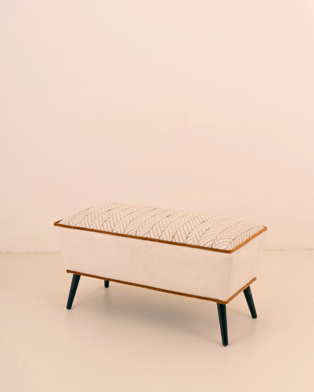 Banco Trapecio Espiga Beige