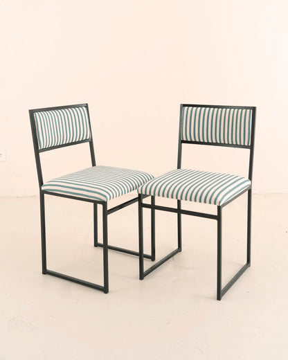 Silla Blue &amp; White