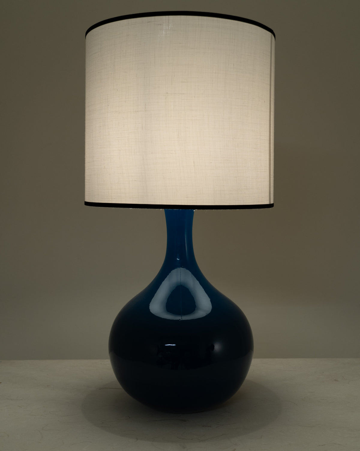 Lámpara sobremesa Gota (azul)