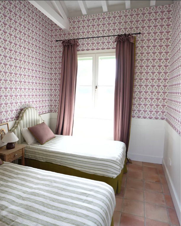 Papel pintado Malva