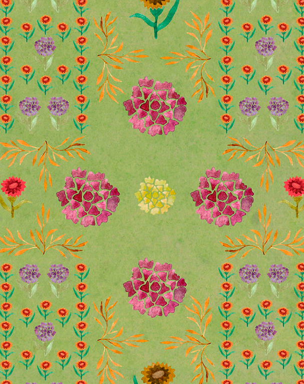 Papel pintado Primavera