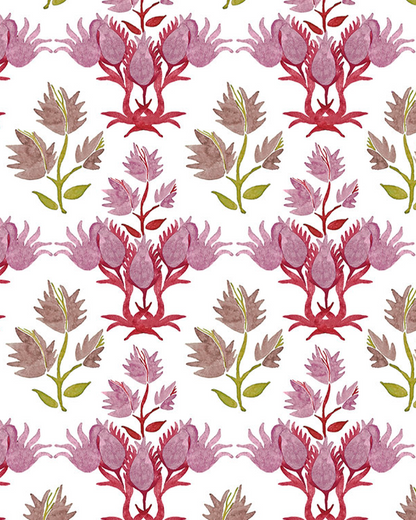Papel pintado Malva