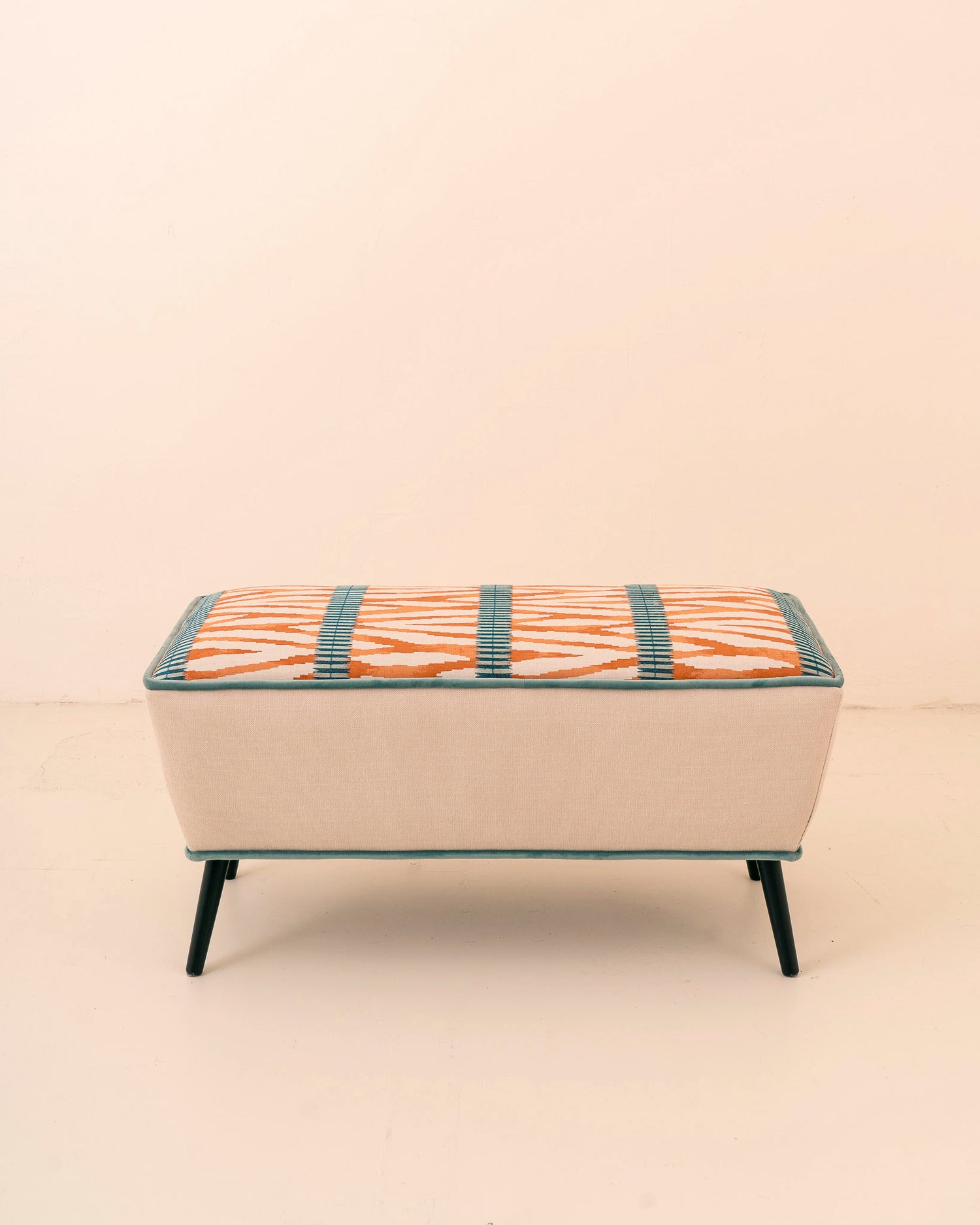 Banco Trapecio Naranja