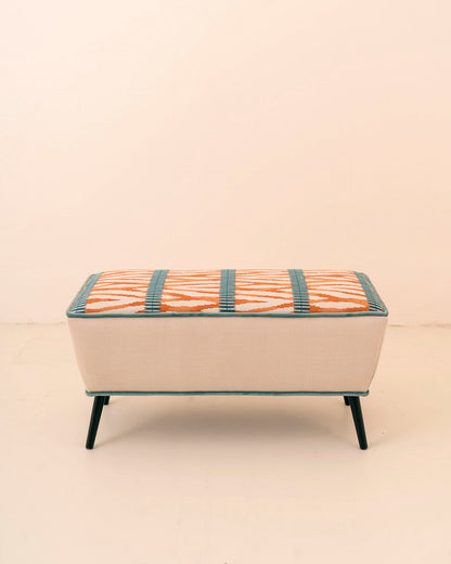 Banco Trapecio Naranja