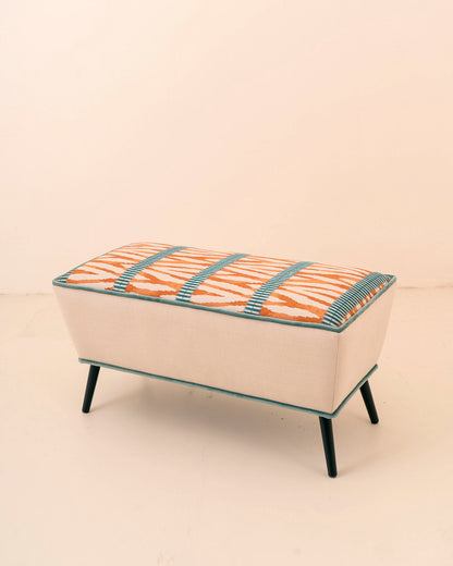 Banco Trapecio Naranja