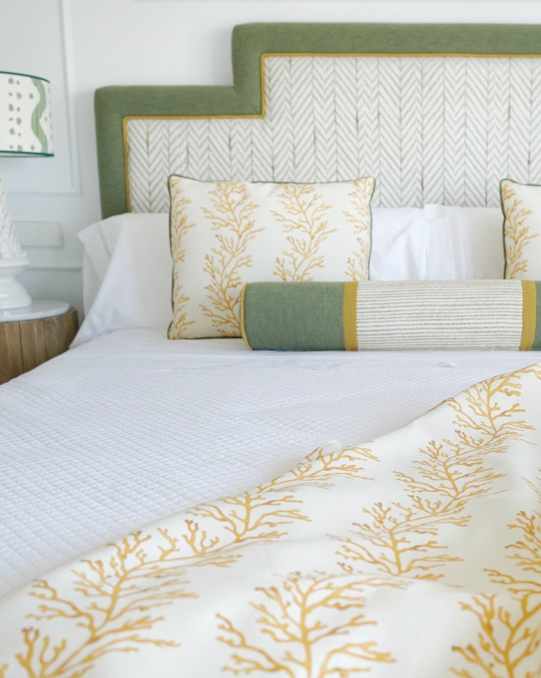 Plaid Algas (amarillo)