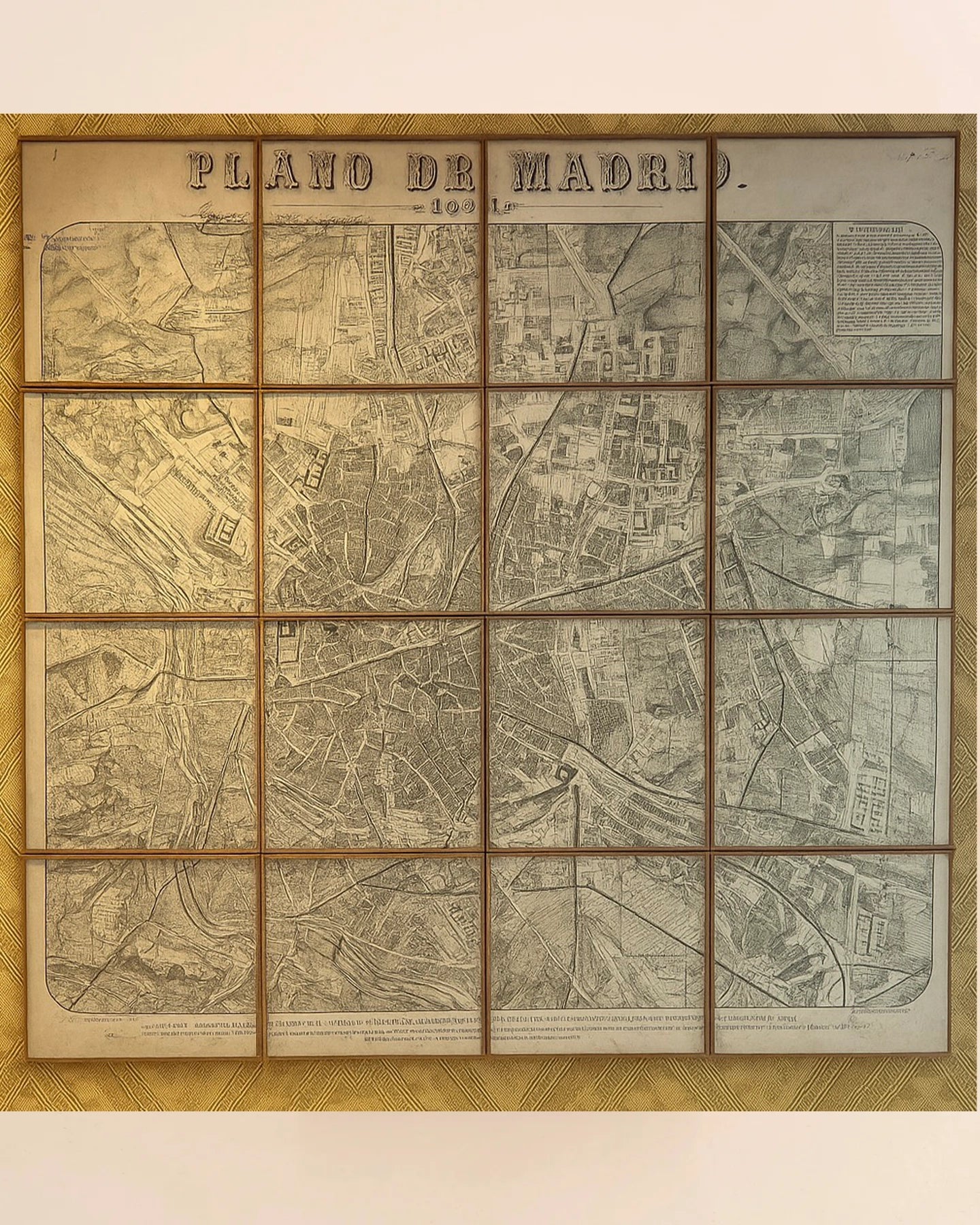 Plano de Madrid